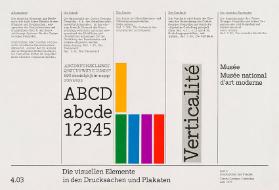 Gestaltungsrichtlinien für das Kennzeichnungs-System - Centre Georges Pompidou