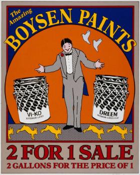 The Amazing Boysen Paints - 2 for 1 sale