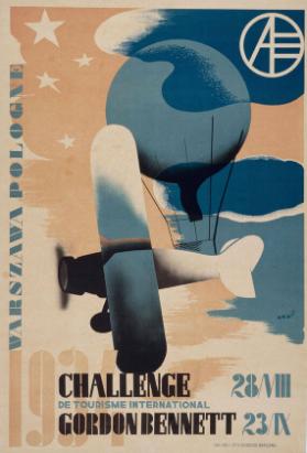 Challenge de tourisme international Gordon Bennett - Warszawa Pologne -  1934