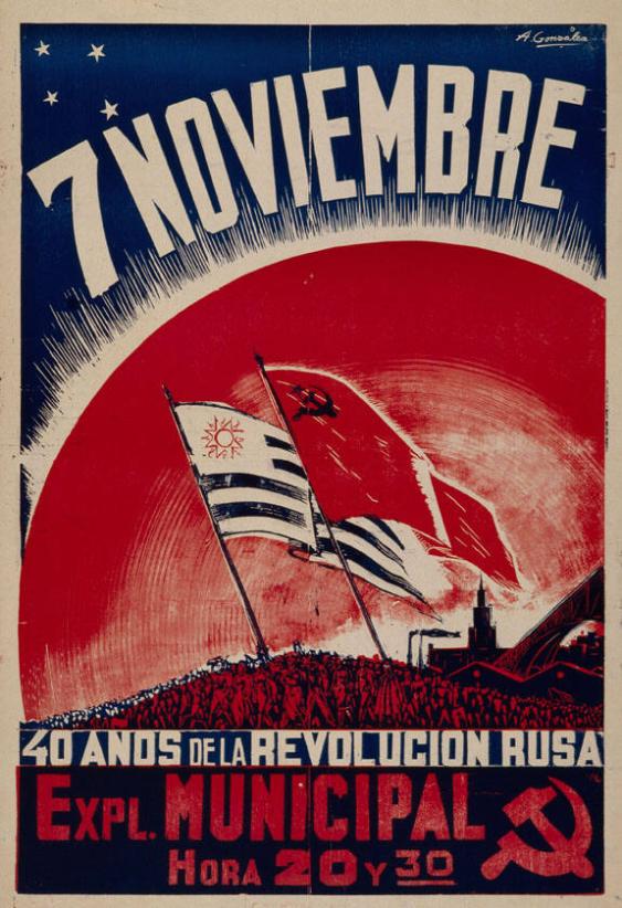 7 Noviembre - 40 anos de la revolucion Rusa - Expl. Municipal