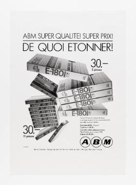 De quoi étonner! ABM super qualité! Super prix!