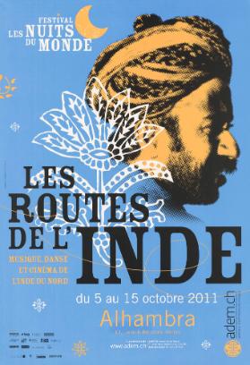 Festival les nuits du monde - Les routes de l'Inde - Alhambra - Musique, danse et cinéma de l'Inde du nord - ADEM