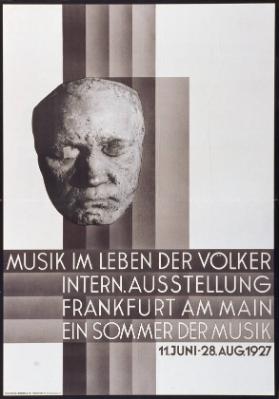 Musik im Leben der Völker - Intern. Ausstellung Frankfurt am Main - Ein Sommer der Musik - 1927