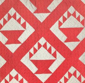 Abstraktion in Stoff. Quilts