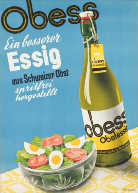 Obess - Ein besserer Essig aus Schweizer Obst - Spritfrei hergestellt