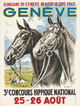 Genève - 3e Concours Hippique National