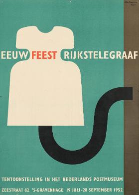 Eeuwfeest Rijkstelegraaf - Tentoonstelling in Het Nederlands Postmuseum