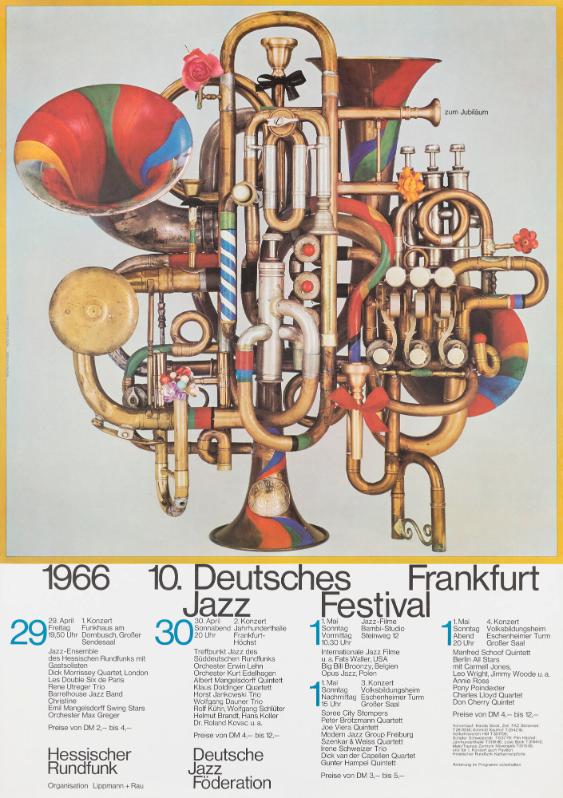 10. Deutsches Jazz Festival Frankfurt 1966