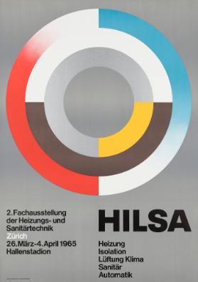 HILSA - 2. Fachausstellung der Heizungs- und Sanitärtechnik Zürich - Hallenstadion