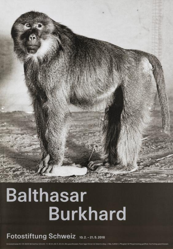 Balthasar Burkhard - 10.2.-21.5.2018 - Fotostiftung Schweiz