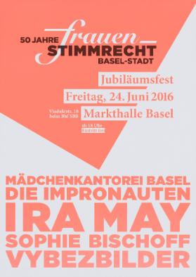 50 Jahre Frauenstimmrecht Basel-Stadt - Jubiläumsfest