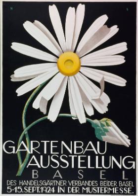Gartenbau Ausstellung Basel des Handelsgärtner Verbandes beider Basel - in der Mustermesse.