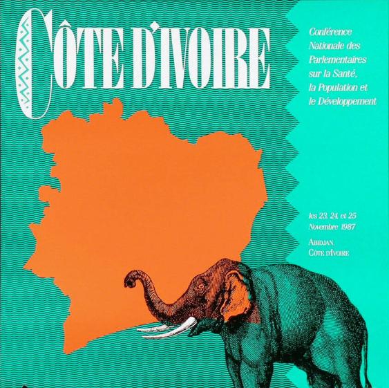 Côte d'Ivoire - Conférence Nationale des Parlementaires sur la Santé, la Population et le Développement - Novembre 1987 - Abidjan. Côte d'Ivoire