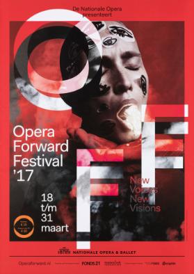 Opera Forward Festival '17 - New Voices - New Visions - 18 t/m 31 maart - De Nationale Opera