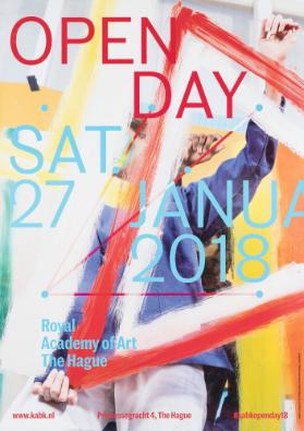 Open Day - Sat. 27 January 2018 - Royal Academy of Art The Hague