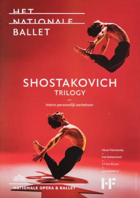 Shostakovich - Trilogy - Intens persoonlijk eerbetoon - Alexei Ratmansky - Het Balletorkest - 17 t/m 30 juni - Het Nationale Ballet