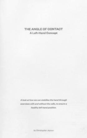 The Angle of Contact