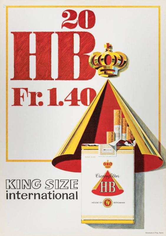 20 HB - Fr. 1.40 - King Size International