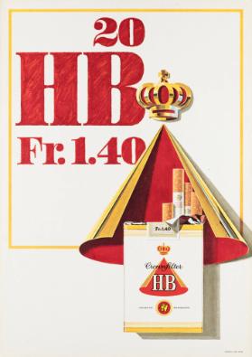20 HB - Fr. 1.40