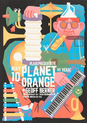 Plaatpresentatie Planet Orange + Geoff Berner at Vera!