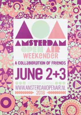 Amsterdam Open Air - Weekender - A Collaboration of Friends - Gaasperpark Amsterdam