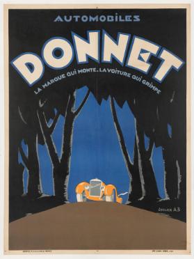 Automobiles Donnet - La marque qui monte - la voiture qui grimpe