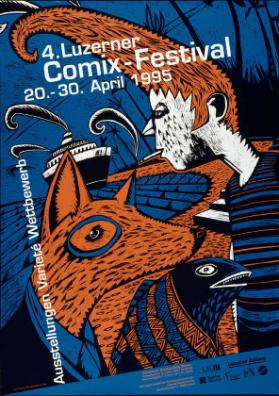 4. Luzerner Comix-Festival - Ausstellungen Variété Wettbewerb