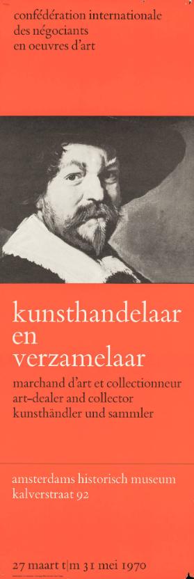 Confédération internationale des négociants en œuvres d'art - Kunsthandelaar en verzamelaar - Amsterdams Historisch Museum