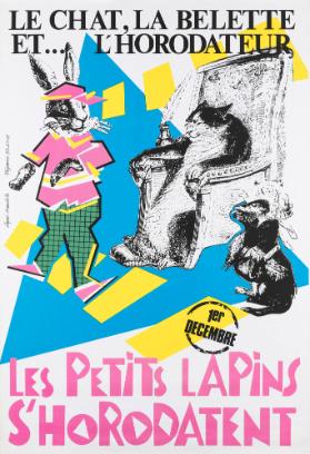 Le chat, la belette et...l'horodateur - Les petits lapins s'horodatent