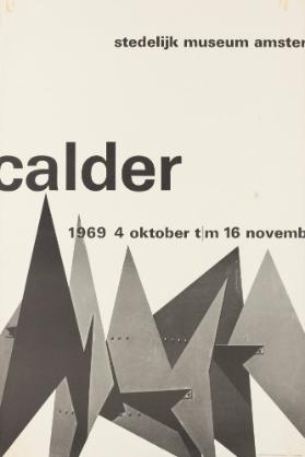 Calder - Stedelijk Museum Amster [sic]