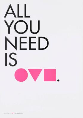 All you need is [...]. Happy 2009, with [...] from Lesley Moore