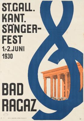 St. Gall. Kant. Sängerfest - Bad Ragaz