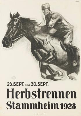 Herbstrennen - Stammheim 1928