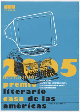Premio literario - 2005 - Edición 46 - Casa de las Américas