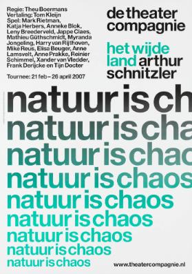 De Theatercompagnie - Natuur is chaos - Het Wijde Land - Arthur Schnitzler