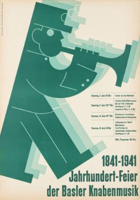 Jahrhundert-Feier der Basler Knabenmusik - 1841-1941