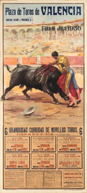 Plaza de Toros de Valencia - Grandiosas corridas de novillos toros