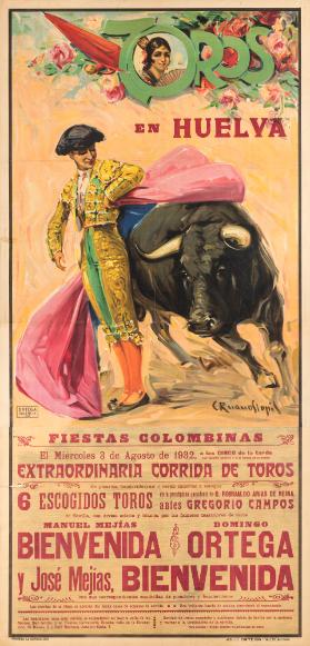 Oros en huelva - Fiestas colombinas - Extraordinaria corrida de toros