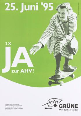 25. Juni '95 - 2 x ja zur AHV!