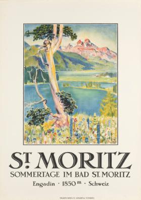St. Moritz - Sommertage im Bad St. Moritz - Engadin - 1850 m - Schweiz