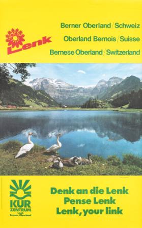 Lenk - Berner Oberland / Schweiz - Oberland Bernois / Suisse - Bernese Oberland /Switzerland - Denk an die Lenk - Pense Lenk - Lenk, your link