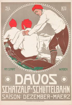 Davos - Schatzalp - Schlittelbahn - Saison: Dezember-März