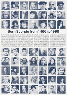 Born Scorpio from 1466 to 1999