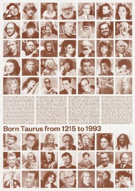 Born Taurus from 1215 to 1993