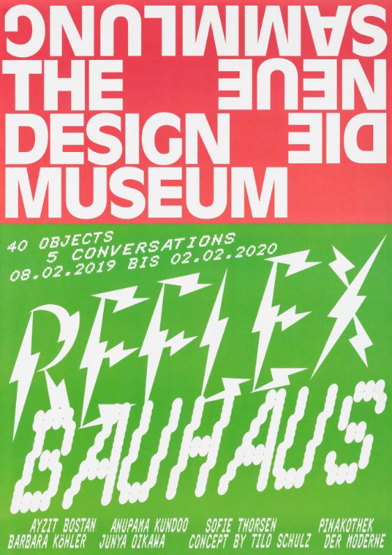 Die Neue Sammlung - The Design Museum - Pinakothek der Moderne - Reflex Bauhaus - 40 Objects - 5 Conversations
