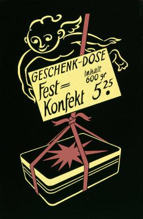 Geschenk-Dose - Fest-Konfekt