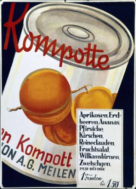 Kompotte - Aprikosen - Erdbeeren - Ananas (...)