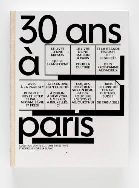 30 ans à Paris