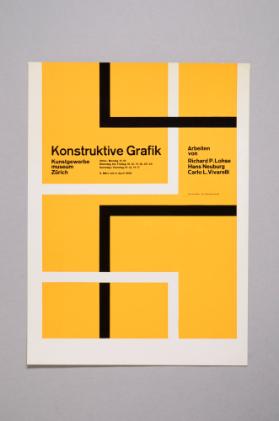 Konstruktive Grafik - Arbeiten von Richard P. Lohse - Hans Neuburg - Carlo L. Vivarelli