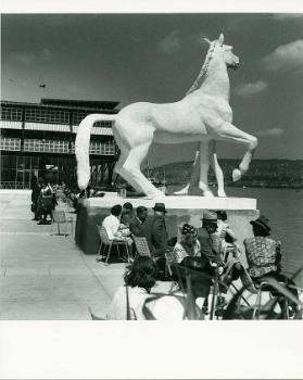 AusstellungsbesucherInnen an der Schweizerischen Landesausstellung 1939